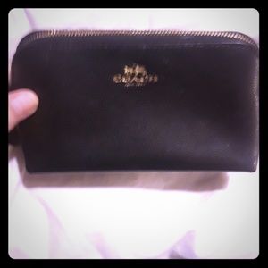 Coach makeup bag